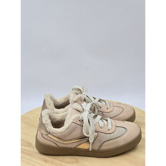 DV BY Dolce Vita Girls Veranda Sneaker side zip  Blush Youth  Sz 2 - Picture 1 of 8